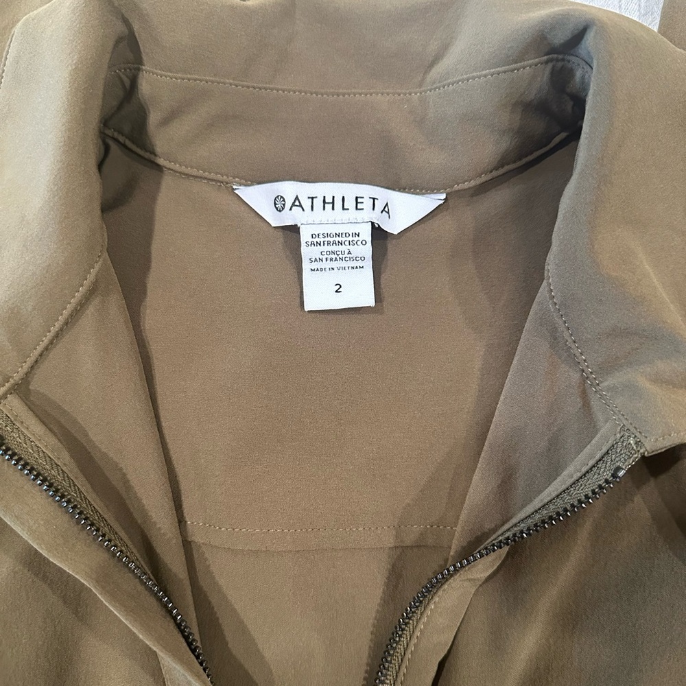 Athleta Olive Green Jumpsuit - Picture 3 of 5